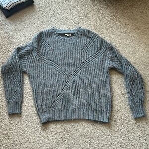 Ee:some gray oversized sweater